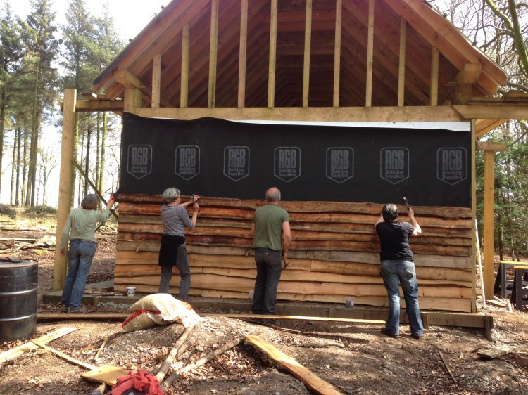 cladding the barn